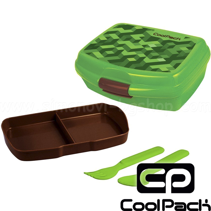 2020 Cool Pack Rumi Кутия за храна с вилица и лъжица City Jungle Z02199 2020 Cool Pack Rumi Кутия за храна с вилица и лъжица City Jungle Z02199