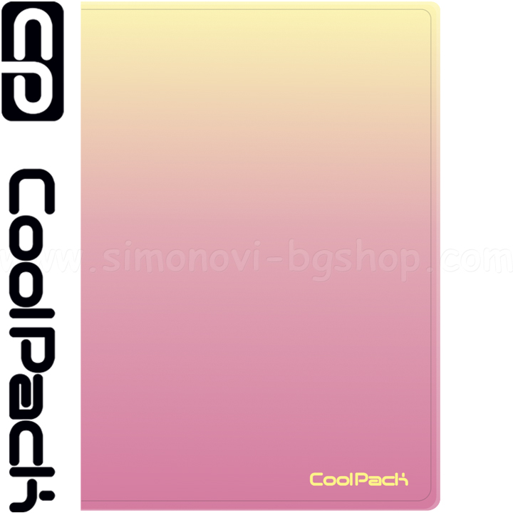2022 Cool Pack Folder A4 cu 20 de buzunare Gradient Peach 03517CP