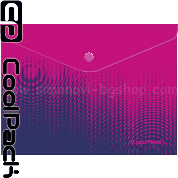 2022 Cool Pack A4 folder cu butonul Gradient Frape 03265CP