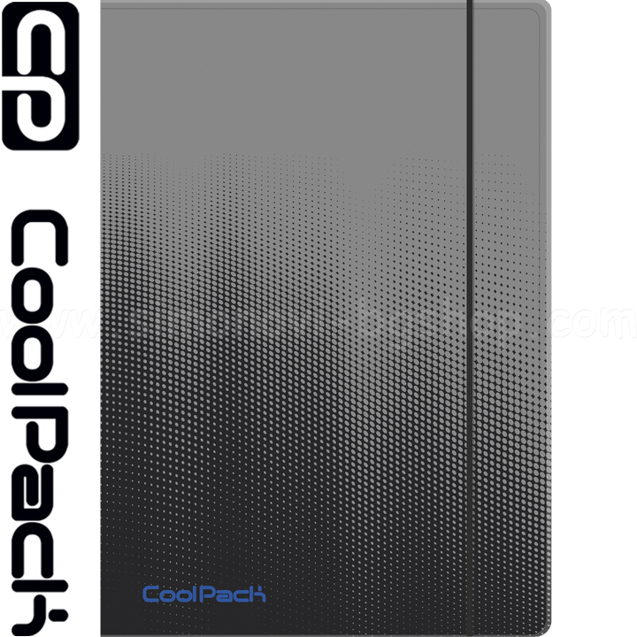 2022 Cool Pack Folder A4 cu radieră Gradient Grey 03715CP