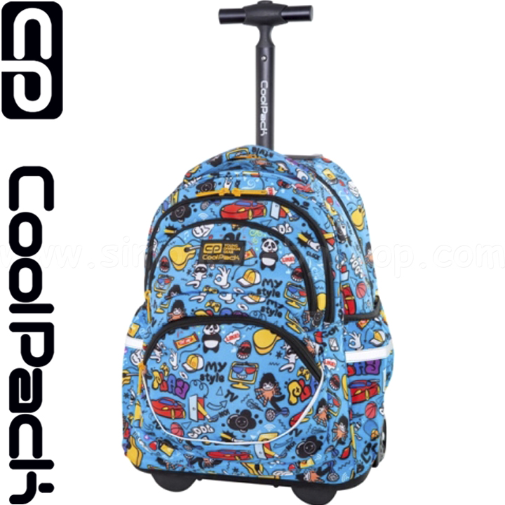 2020 Cool Pack Starr Ученическа раница на колелца Party Time C35243 2020 Cool Pack Starr Ученическа раница на колелца Party Time C35243