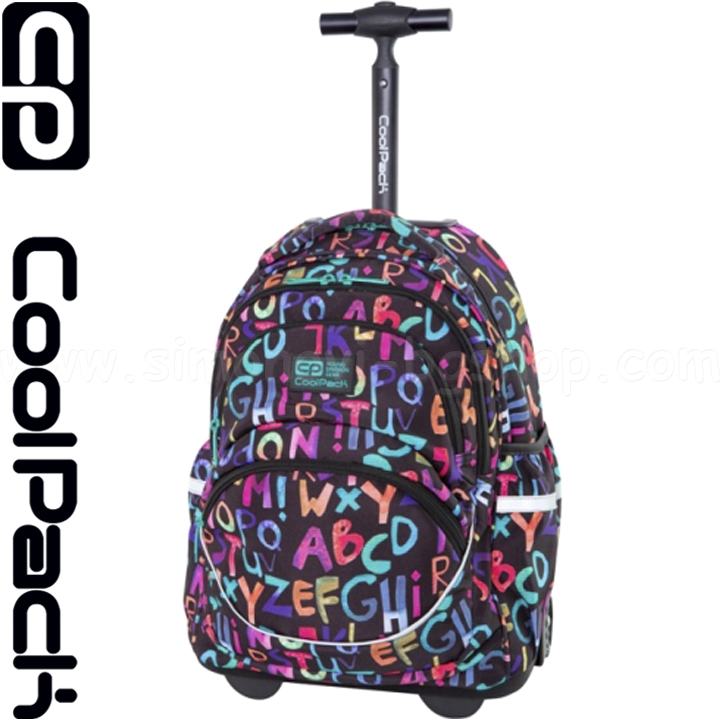 2020 Cool Pack Starr Ученическа раница на колелца Alphabet C35236 2020 Cool Pack Starr Ученическа раница на колелца Alphabet C35236