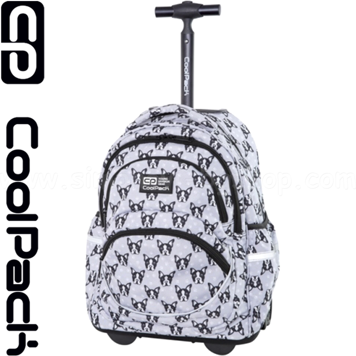 2020 Cool Pack Starr Ученическа раница на колелца French Bulldogs C35247 2020 Cool Pack Starr Ученическа раница на колелца French Bulldogs C35247