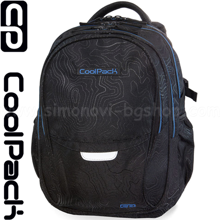 Cool Pack Factor Ученическа раница Topography Blue B02003 Cool Pack Factor Ученическа раница Topography Blue B02003