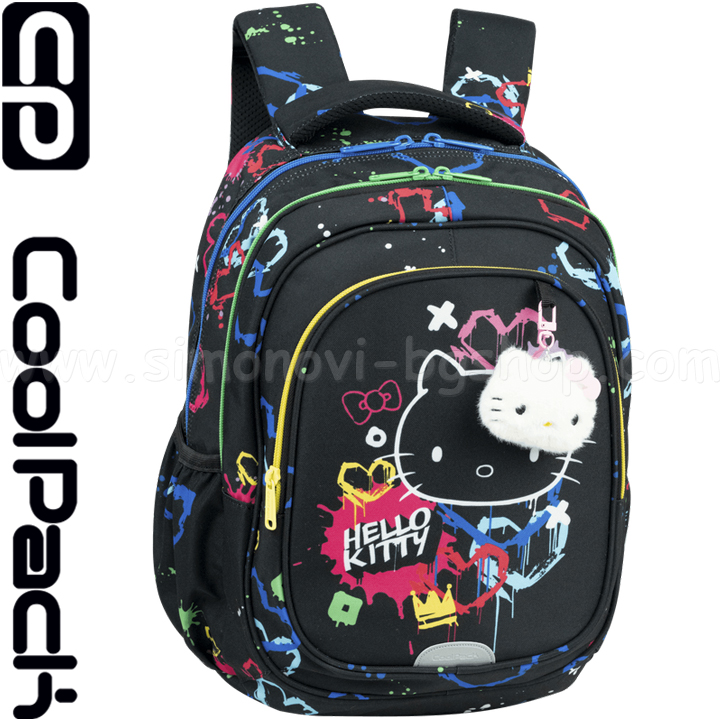 *2026 Cool Pack ������ �� ������� Fast Hello Kitty Neon Black F163034