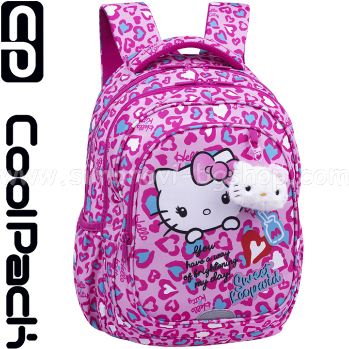 *2026 Cool Pack Ghiozdan Școlar Fast Hello Kitty Pink F163035