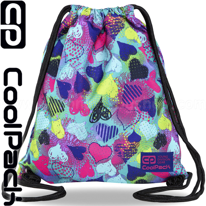 2020 Cool Pack Solo Спортна торба Hearts Graffiti C72145 2020 Cool Pack Solo Спортна торба Hearts Graffiti C72145