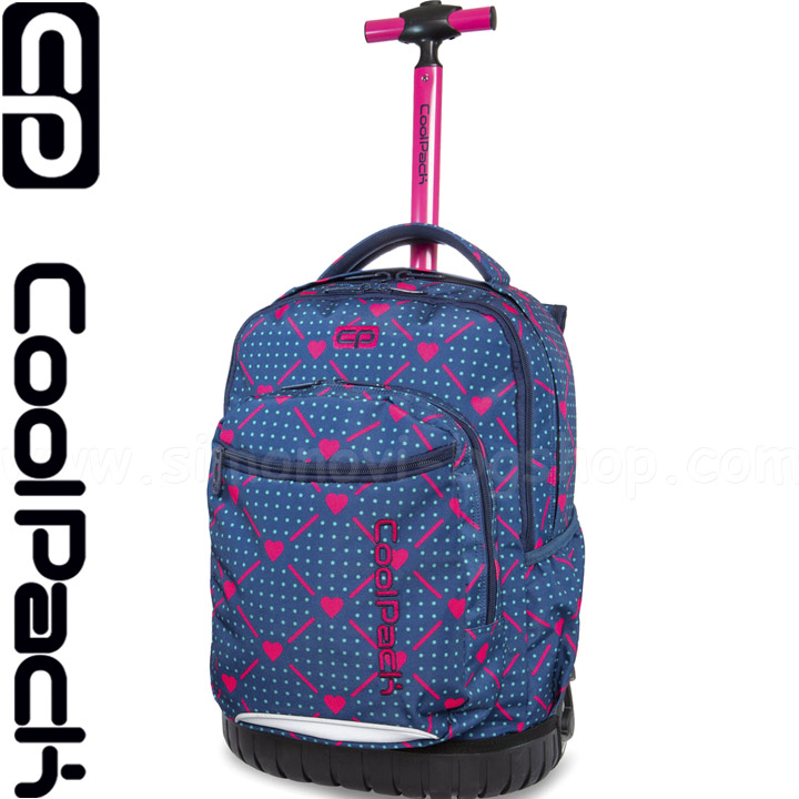Cool Pack Trolley Swift Ученическа раница на колелца Heart Link B04009 Cool Pack Trolley Swift Ученическа раница на колелца Heart Link B04009