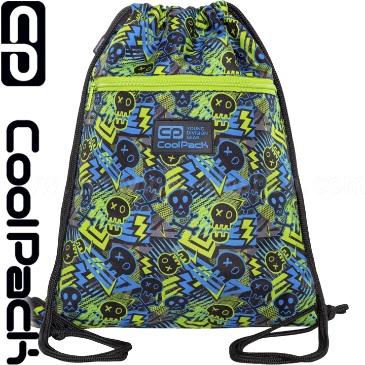 2020 Cool Pack Vert Спортна торба Xo Skull C70194 2020 Cool Pack Vert Спортна торба Xo Skull C70194