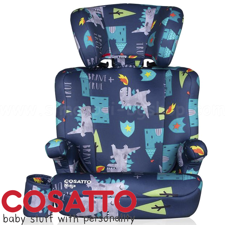 * Cosatto Car Seat 2/3 Ninja - Dragon Kingdom CT4391