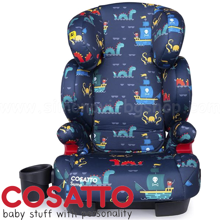 * Cosatto Car Seat 2/3 Isofit SUMO Sea Monsters CT4395