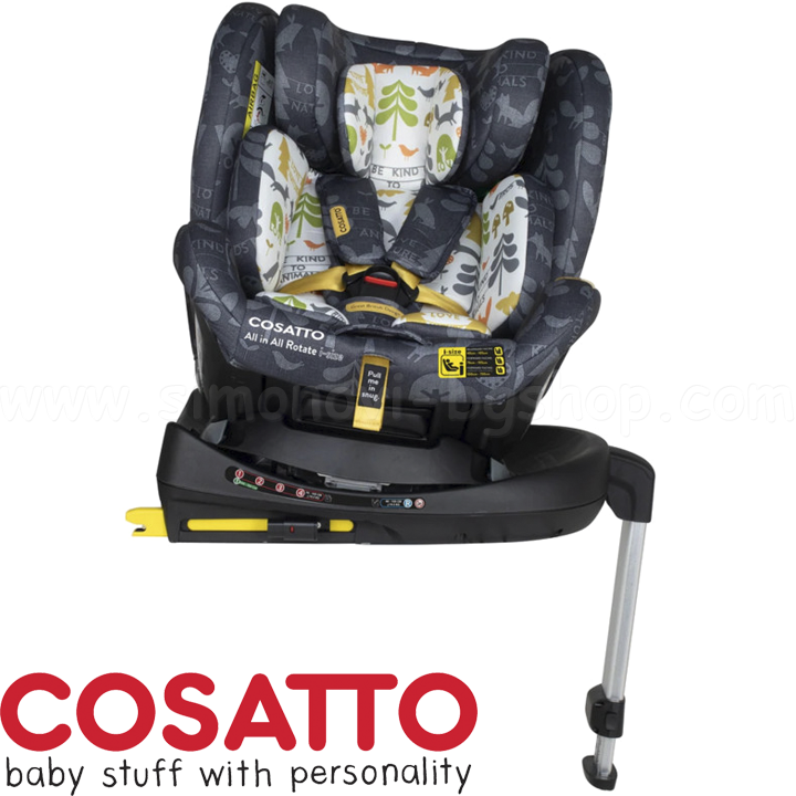 * 2022 Cosatto Car seat All in All i-Rotate 0+/1/2/3 Nature Trail Shadow CT5205