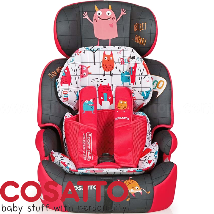 Cosatto Стол за кола Zoomi 123 (9-36 кг.) Monster Miss Cosatto Стол за кола Zoomi 123 (9-36 кг.) Monster Miss
