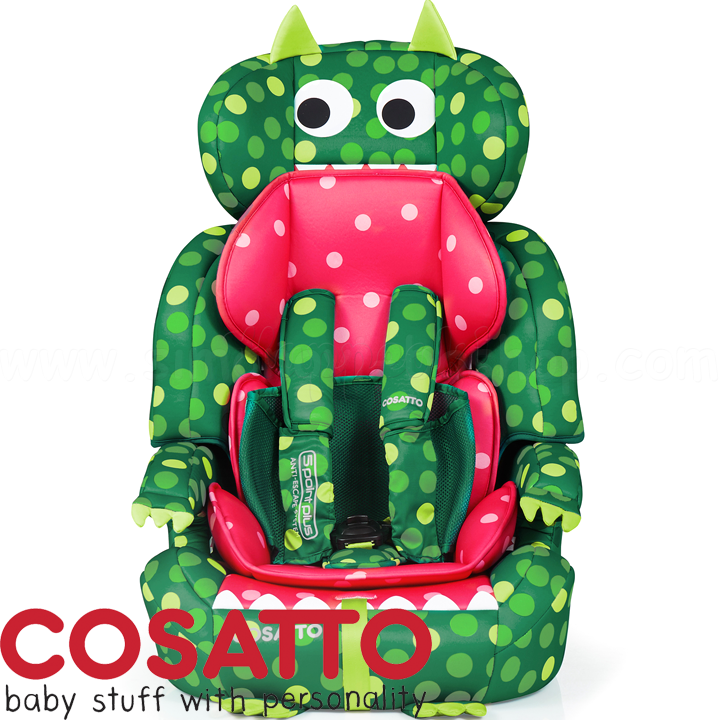 Cosatto Стол за кола Zoomi 123 (9-36 кг.) Dino Mighty Cosatto Стол за кола Zoomi 123 (9-36 кг.) Dino Mighty