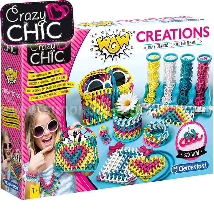 Crazy Chic Комплект за творчество WOW 18540 Crazy Chic Комплект за творчество WOW 18540