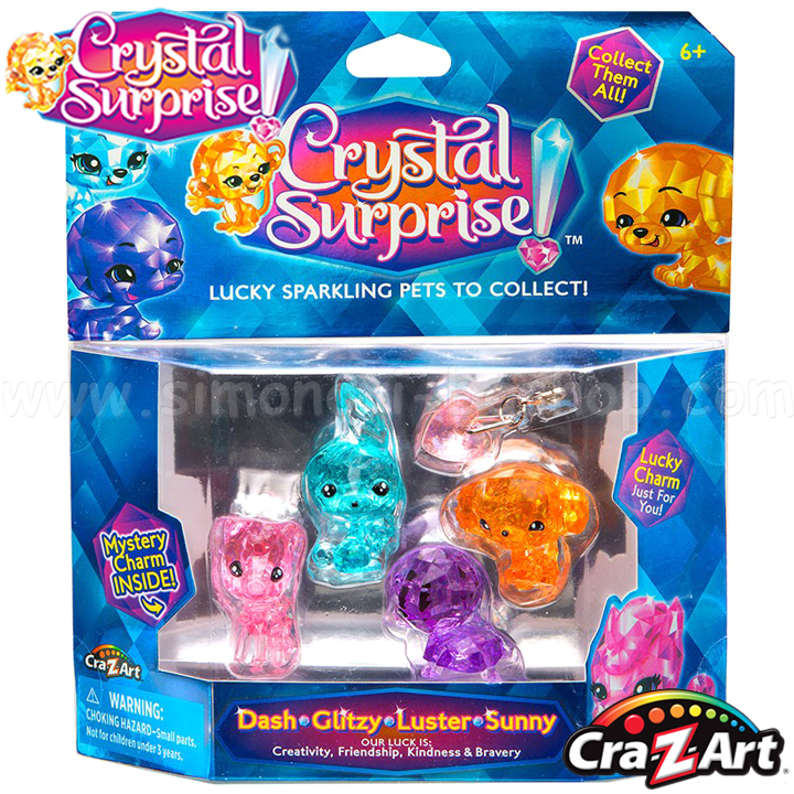 *Cra-Z-Art CRYSTAL SURPRISE   4 .   52000-1