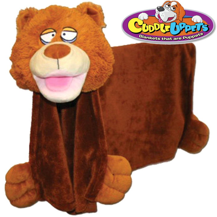 Chippo Toys - Cuddle UPPETS Плюшено одеяло "Мече" Chippo Toys - Cuddle UPPETS Плюшено одеяло "Мече"