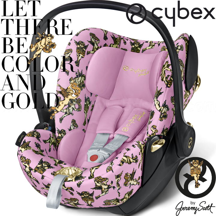 Cybex Столче за кола Cloud Q (0-13кг.) Jeremy Scott Cherubs Pink Cybex Столче за кола Cloud Q (0-13кг.) Jeremy Scott Cherubs Pink
