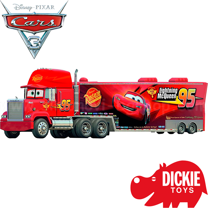 Dickie Toys Cars Truck with remote control sound and light Mack Truck 89030