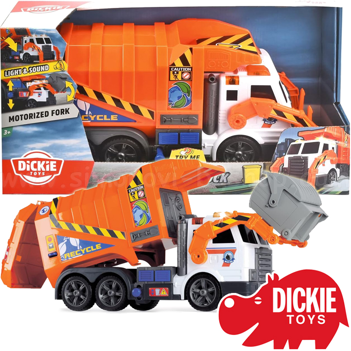 Camion de gunoi Dickie Toys 41 cm.203308369