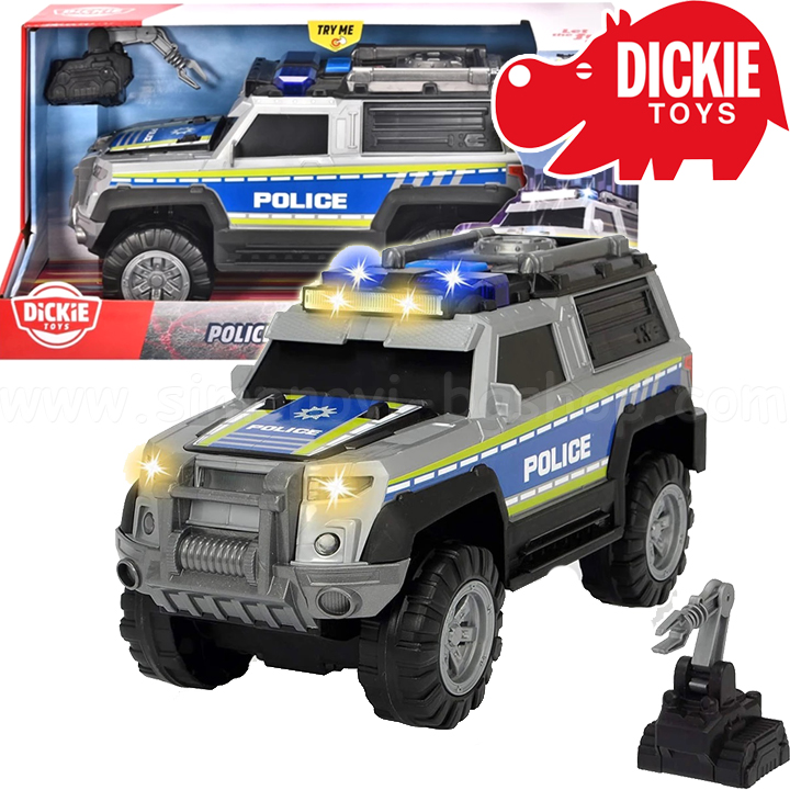 Dickie Toys Police Jeep 203306003