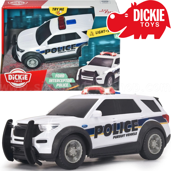 Dickie Toys Police Jeep Ford 203712019