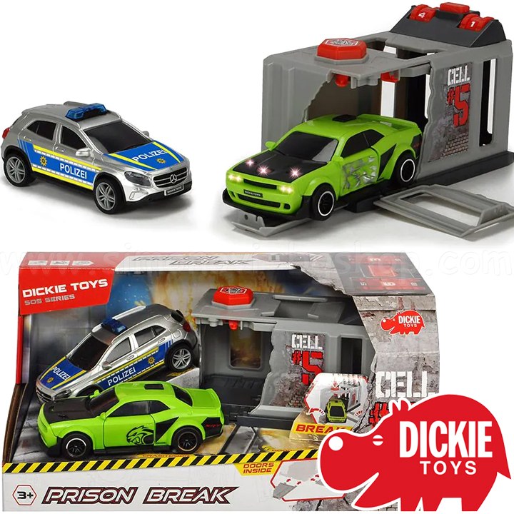 Dickie Toys Departamentul de Poliție SOS 203715010038