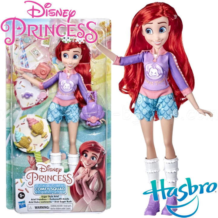 * Disney Princess Comfy Squad Modern Princess Ariel E8394