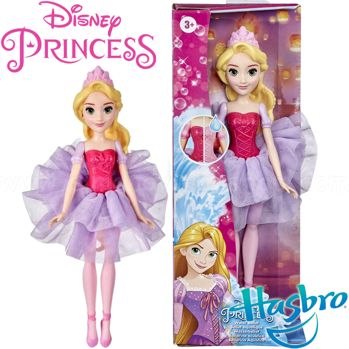 * Balet de apă prințesă Disney Prințesa Rapunzel E9849