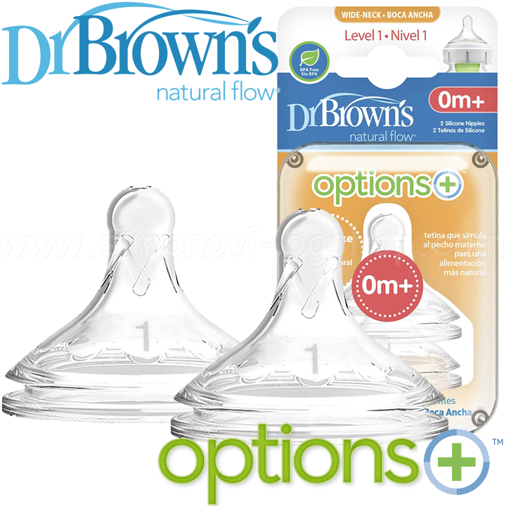 *DrBrown's Wide-Neck Options+    0+  1