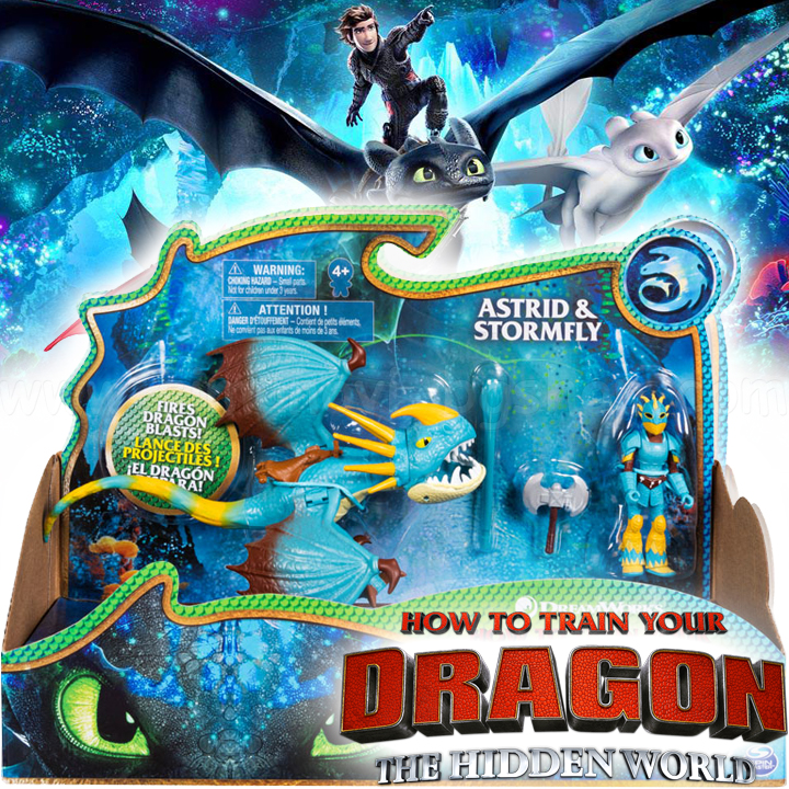 Dragons The Hidden World Дракон и ездач - Буреноска и Астрид 6045112 Dragons The Hidden World Дракон и ездач - Буреноска и Астрид 6045112