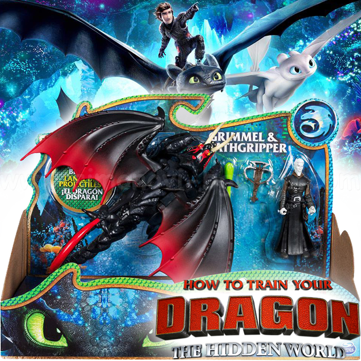 Dragons The Hidden World Дракон и ездач - Гримел и Грипер 6045112 Dragons The Hidden World Дракон и ездач - Гримел и Грипер 6045112
