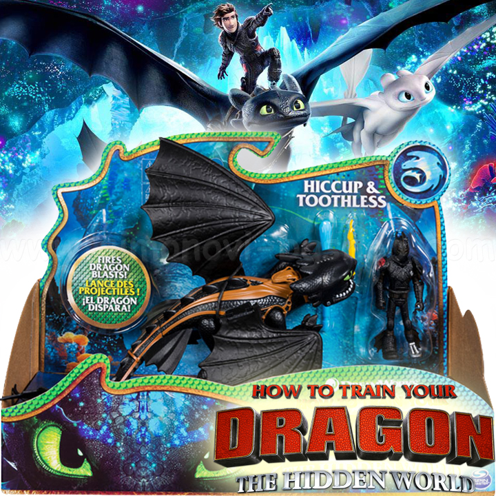 Dragons The Hidden World Дракон и ездач - Беззъб и Хълцук 6045112 Dragons The Hidden World Дракон и ездач - Беззъб и Хълцук 6045112