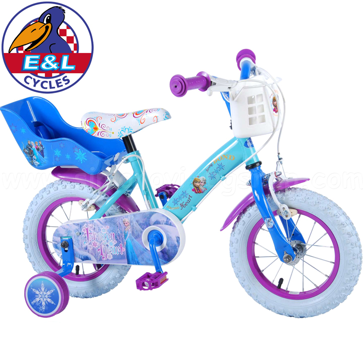 E & L cycles Детски велосипед с помощни колела 12" Disney Frozen E & L cycles Детски велосипед с помощни колела 12" Disney Frozen