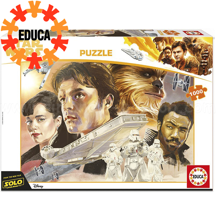 Educa Star Wars H.Solo Пъзел 1000 части 17682 Educa Star Wars H.Solo Пъзел 1000 части 17682