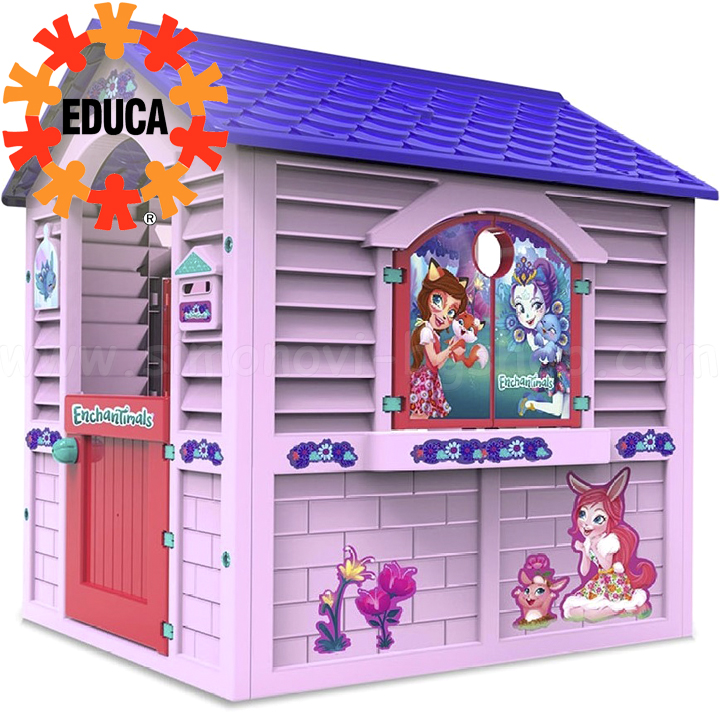 Educa Голяма детска къща Enchantimals Chicos 89518 Educa Голяма детска къща Enchantimals Chicos 89518