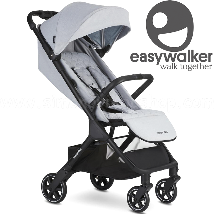 * Cărucior EasyWalker Baby Jackey Pebble Grey EJA10004