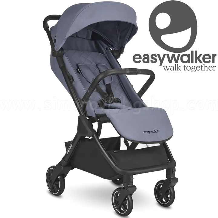 * Cărucior EasyWalker Baby Jackey Steel Grey EJA10005