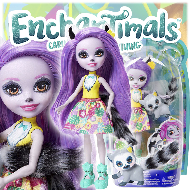 enchantimals lemur