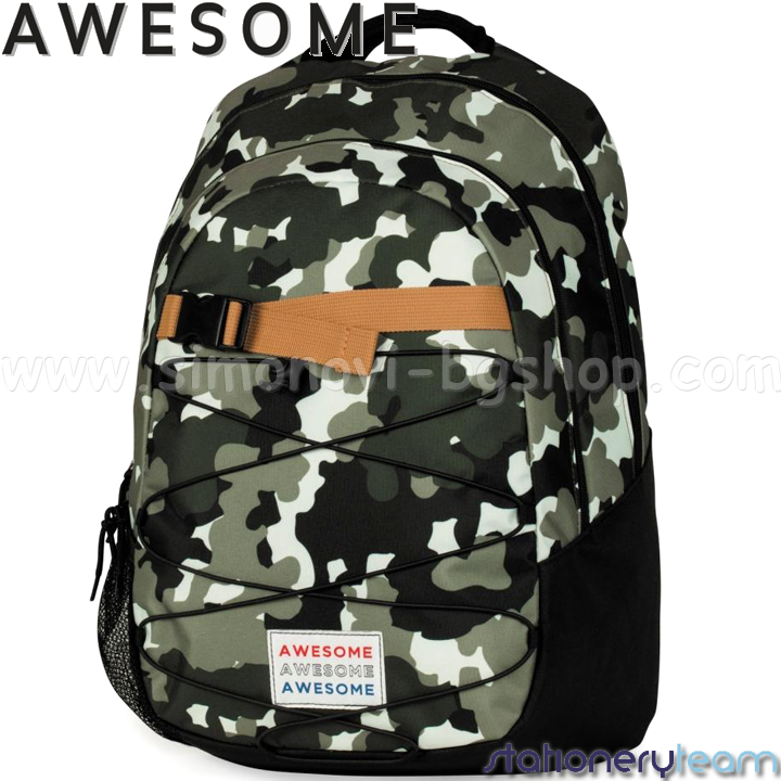 Awesome Epic Раница Ерго 10848 Green Stationery Team Awesome Epic Раница Ерго 10848 Green Stationery Team