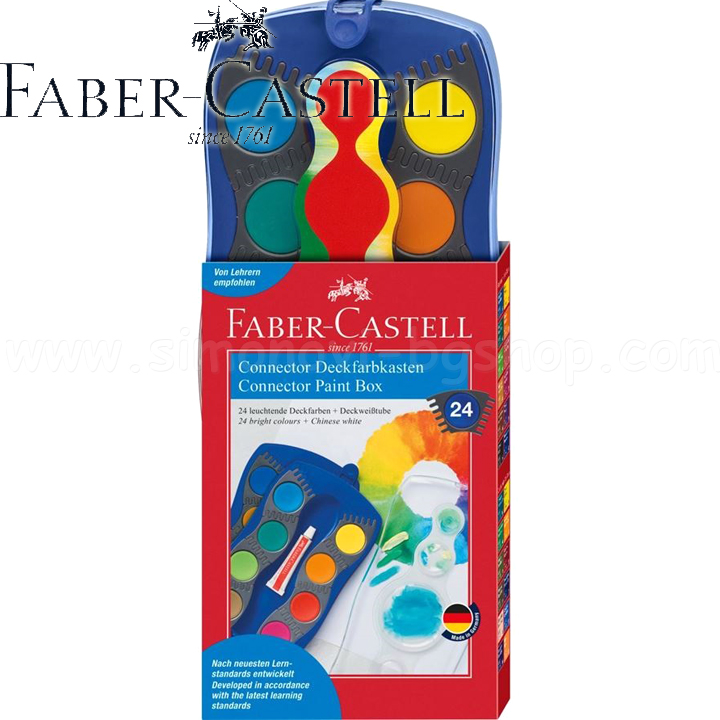 * Faber Castell   24  Blue Connector 6605120032