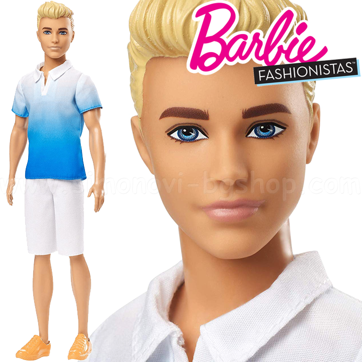*Barbie Fashionistas® Кукла Кен GDV12 Doll#129 *Barbie Fashionistas® Кукла Кен GDV12 Doll#129