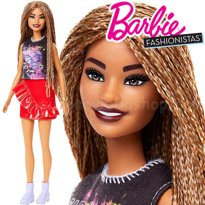 *Barbie Fashionistas® Кукла Барби FXL56 Doll#123 *Barbie Fashionistas® Кукла Барби FXL56 Doll#123