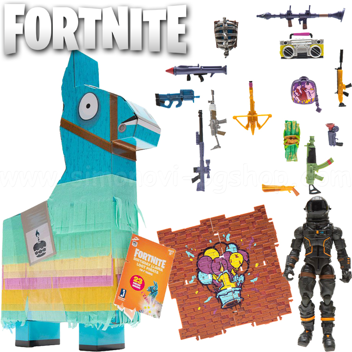 Fortnite Комплект Пинята Llama Birthday Loot Pinata FNT0095 Fortnite Комплект Пинята Llama Birthday Loot Pinata FNT0095