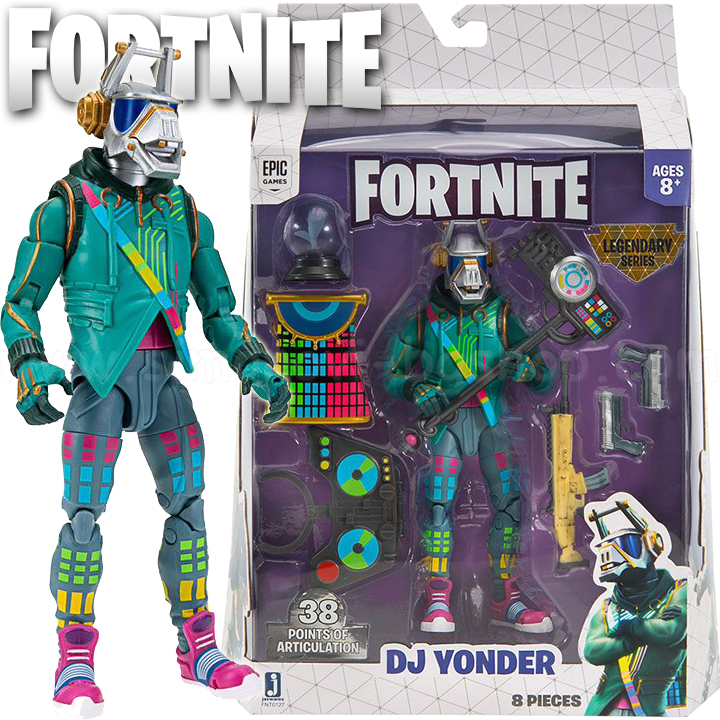 Fortnite S2 Legendary Series Фигурка за игра DJ Yonder FNT0127 Fortnite S2 Legendary Series Фигурка за игра DJ Yonder FNT0127