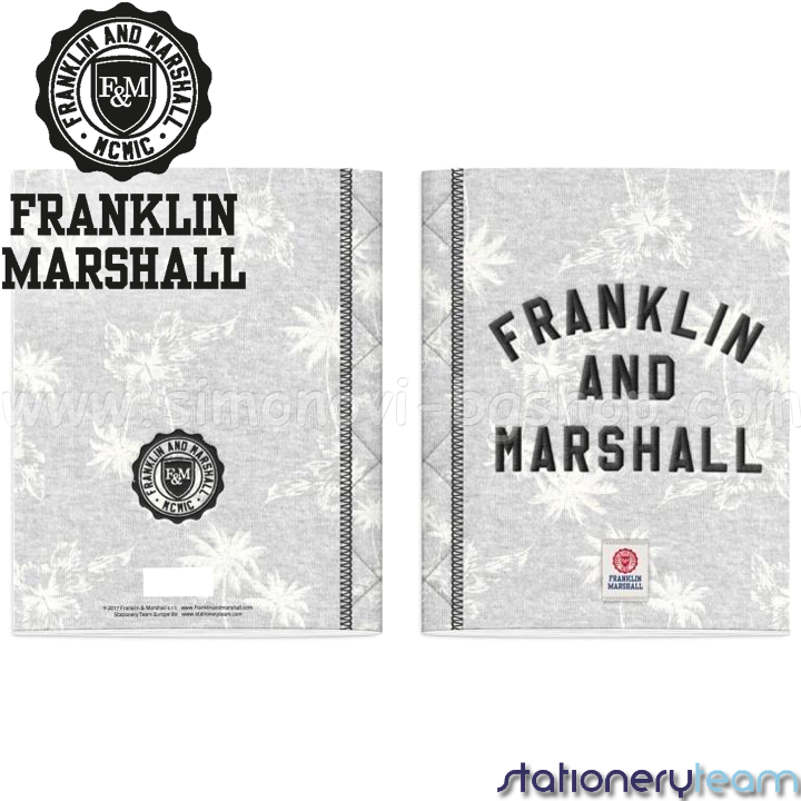 Franklin & Marshall Girls  5 10539 Grey Stationery Team
