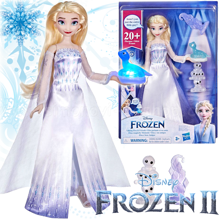 * Disney Frozen 2 Говореща кукла принцеса Елза с приятели F2230