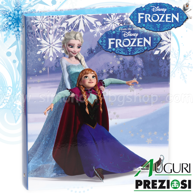 *2015 Disney Frozen Папка/класьор 00708-1 Auguri Preziosi