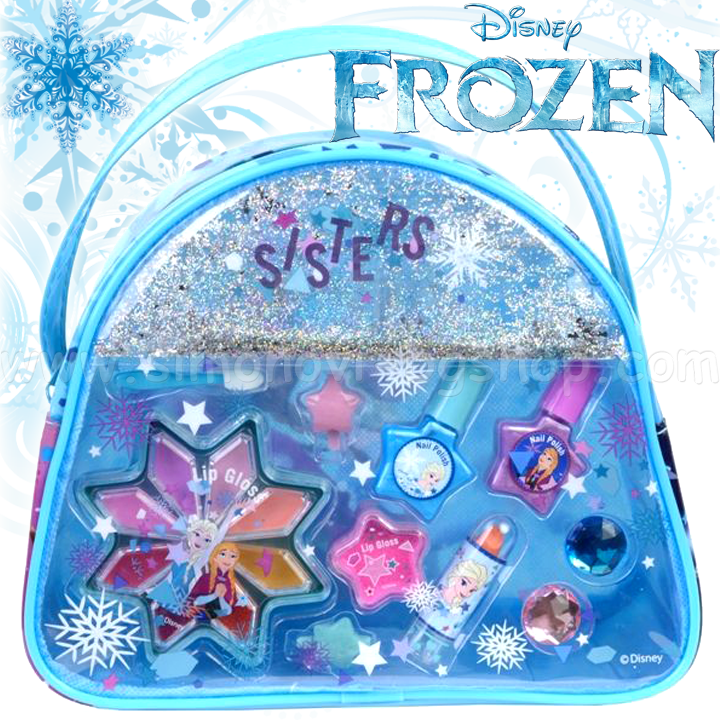 *Disney Frozen Комплект за гримиране в чантичка "Замръзналото Кралство" 98003 *Disney Frozen Комплект за гримиране в чантичка "Замръзналото Кралство" 98003