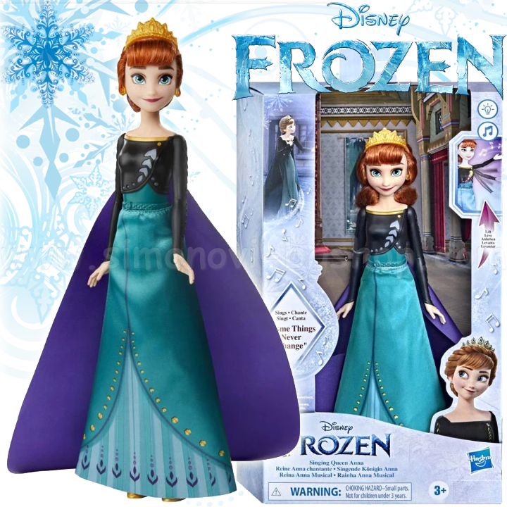 * 2022 Disney™ Frozen Пееща кукла Принцеса Анна F3529